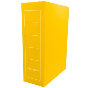 CAJA DE ARCHIVO LEGAJO 12 AMARILLA