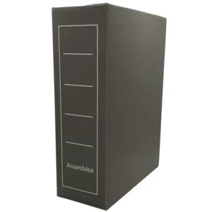 CAJA DE ARCHIVO LEGAJO 12 NEGRO