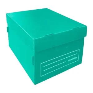 CAJA DE ARCHIVO POLIBOX VERDE