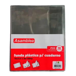 FUNDA ASAMBLEA PARA CUADERNOS 19 X 23,5