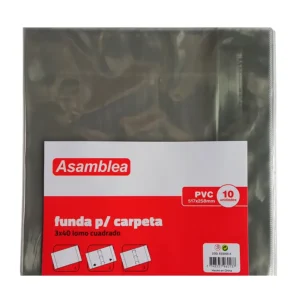 FUNDA ASAMBLEA PARA CARPETAS 3 X 40 LOMO CUADRADO