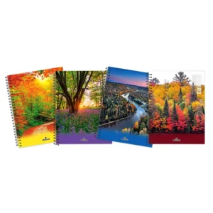CUADERNO PROCER PAISAJES BOSQUES 21X29.7 ESP 80 HC