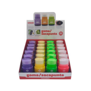 GOMA CON SACAPUNTAS