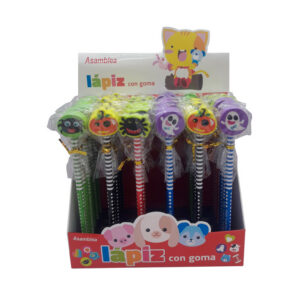 LAPIZ CON GOMA HALLOWEN 1