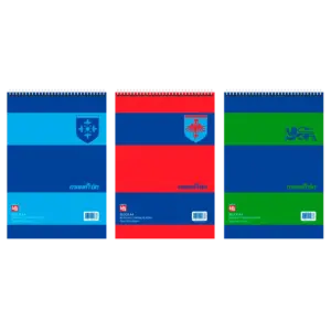 BLOCK MARATON A4 80 HS LISAS ESPIRAL