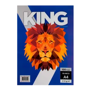 PAPEL BLANCO DE ALTO GRAMAJE PACK KING A4 100HJ 210 GR