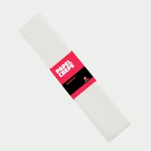 PAPEL CREPE BLANCO 50X200