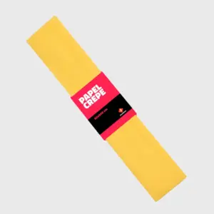 PAPEL CREPE AMARILLO 50X200