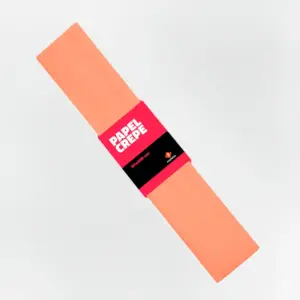 PAPEL CREPE SALMON 50X200