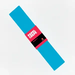 PAPEL CREPE AZUL CIELO 50X200
