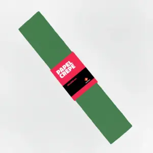 PAPEL CREPE VERDE MUSGO 50X200