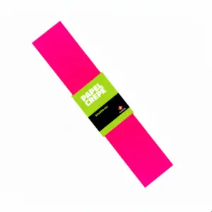 PAPEL CREPE FLUO FUCSIA 50X150