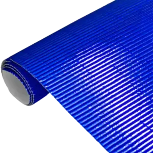 CARTON MICROCORRUGADO METALIZADO AZUL 50X70