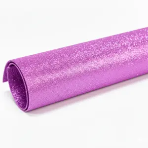 GOMA EVA GLITTER VIOLETA 1,7 MM 60X40