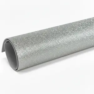 GOMA EVA GLITTER PLATEADO 1,7 MM 60X40