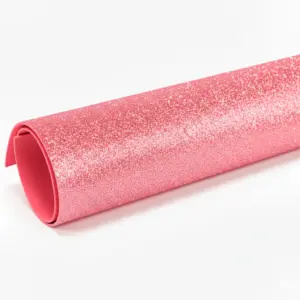 GOMA EVA GLITTER CORAL 1,7 MM 60X40