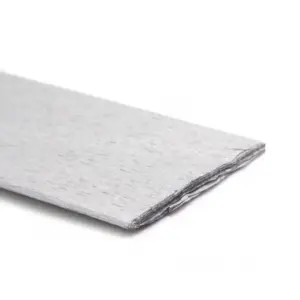PAPEL CREPE METALIZADO PLATA 50X150