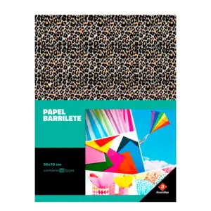 PAPEL SEDA IMPRESO ANIMAL PRINT 50X70