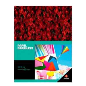 PAPEL SEDA IMPRESO ROSAS 50X70