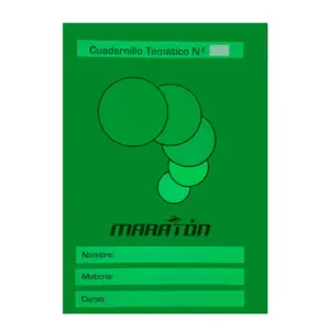 CUADERNO MARATON 21X29.7 A4 TEMATICO 50 HS RAYADO