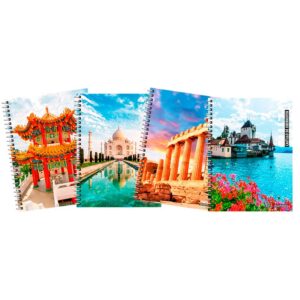 CUADERNO ASAMBLEA PAISAJES HISTORICOS 21X29.7 ESP 42 HS RAYADO