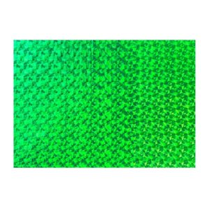 GOMA EVA FACETADO METALIZADO VERDE CLARO 1,7 MM 60X40