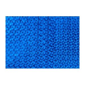 GOMA EVA FACETADO METALIZADO CELESTE 1,7 MM 60X40