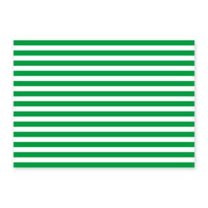 GOMA EVA RAYAS MULTICOLOR VERDE / BLANCO 60X40