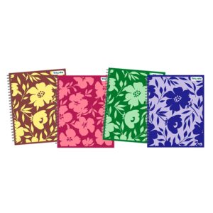 CUADERNO TRIUNFO PAISAJES PETALS 21X29.7 ESP 70 HS RAYADO