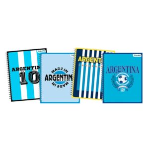 CUADERNO TRIUNFO PAISAJES ARGENTINA 21X29.7 ESP 70 HS RAYADO